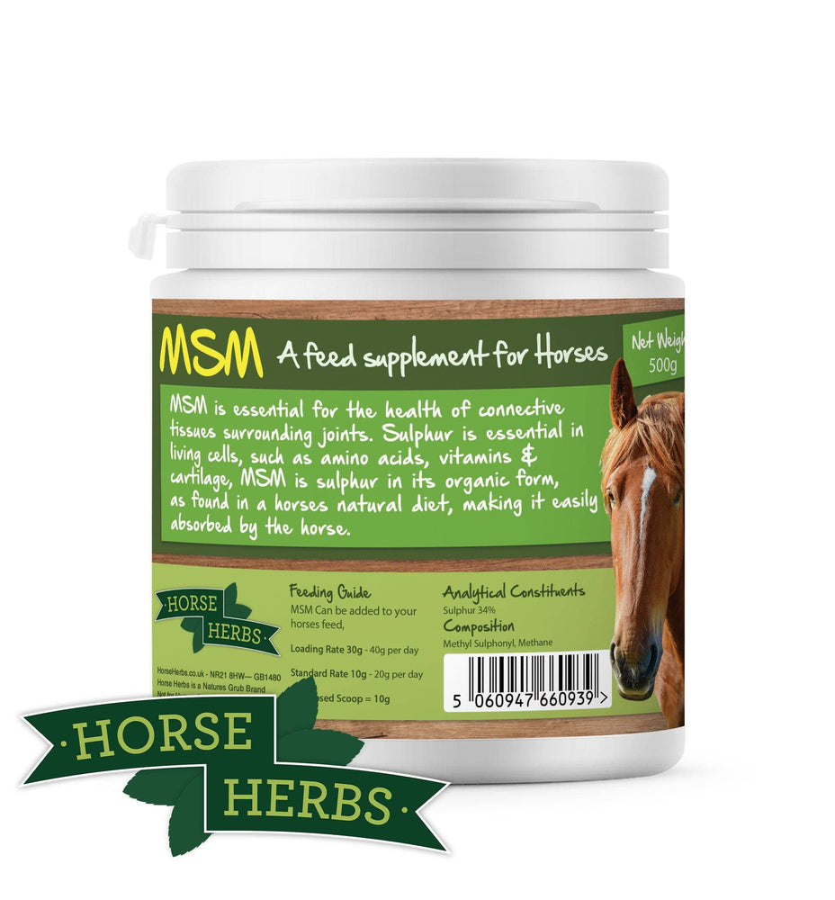 Herbs for Horses MSM pur