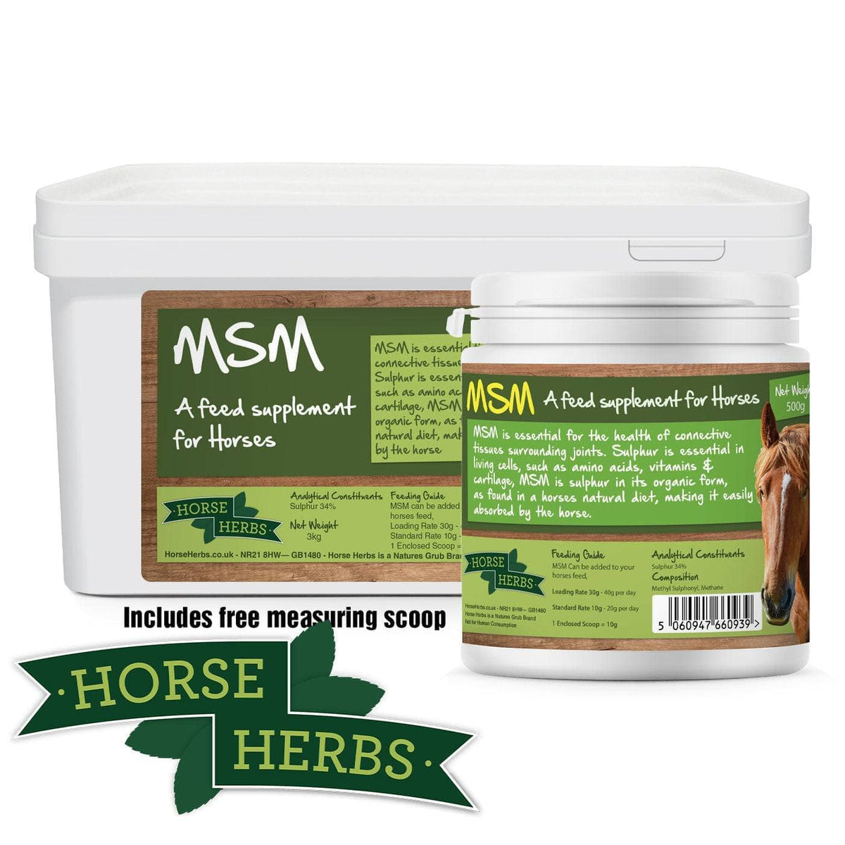 MSM For Horses Methylsulfonylmethane Supplement Horse Herbs