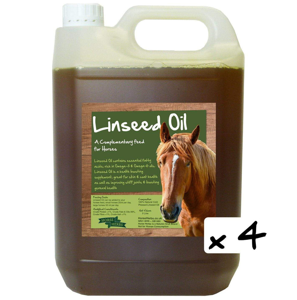 Linseed Oil for All Horses Horse Supplements Horse Herbs